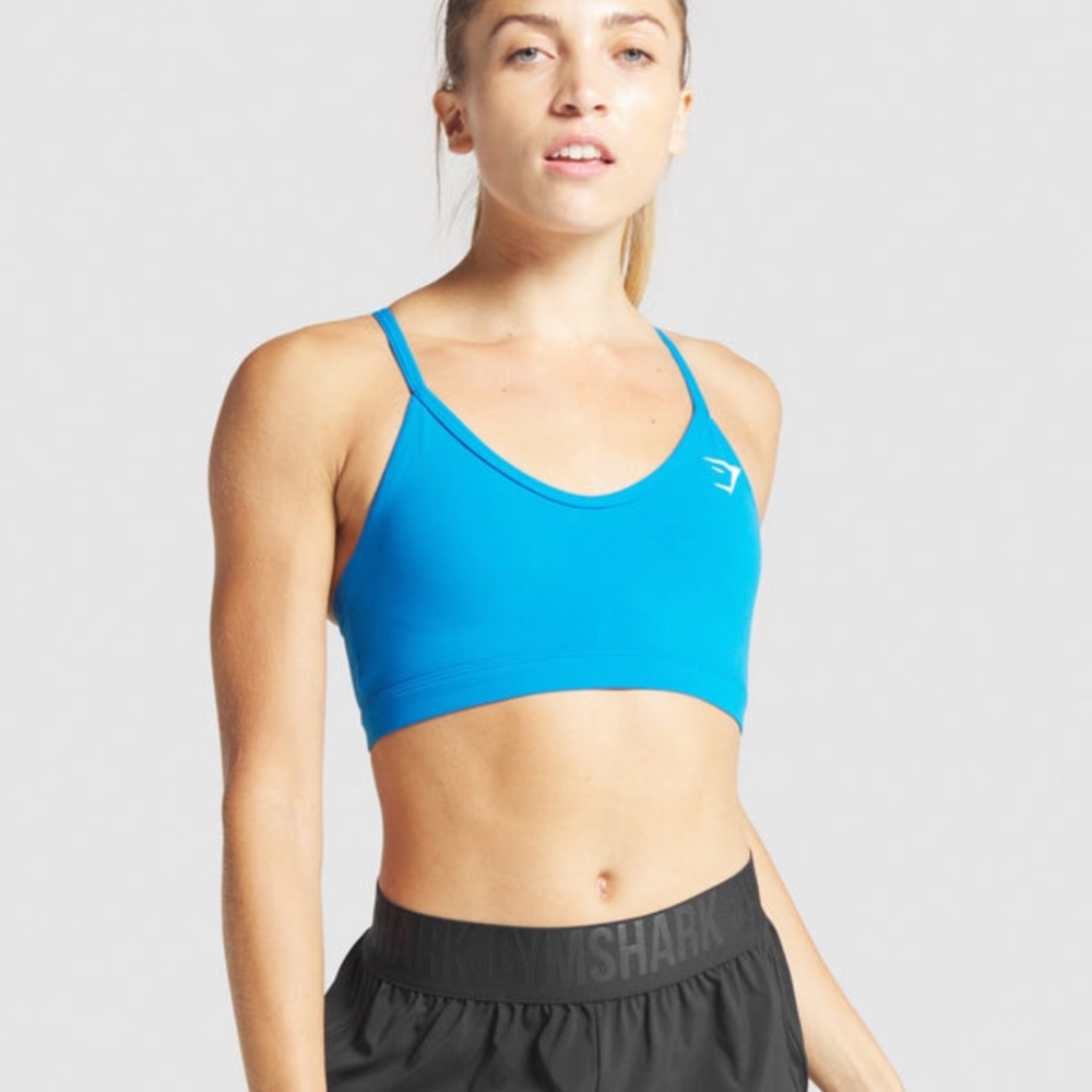 Gymshark V Neck Training Sports Bra - Size S